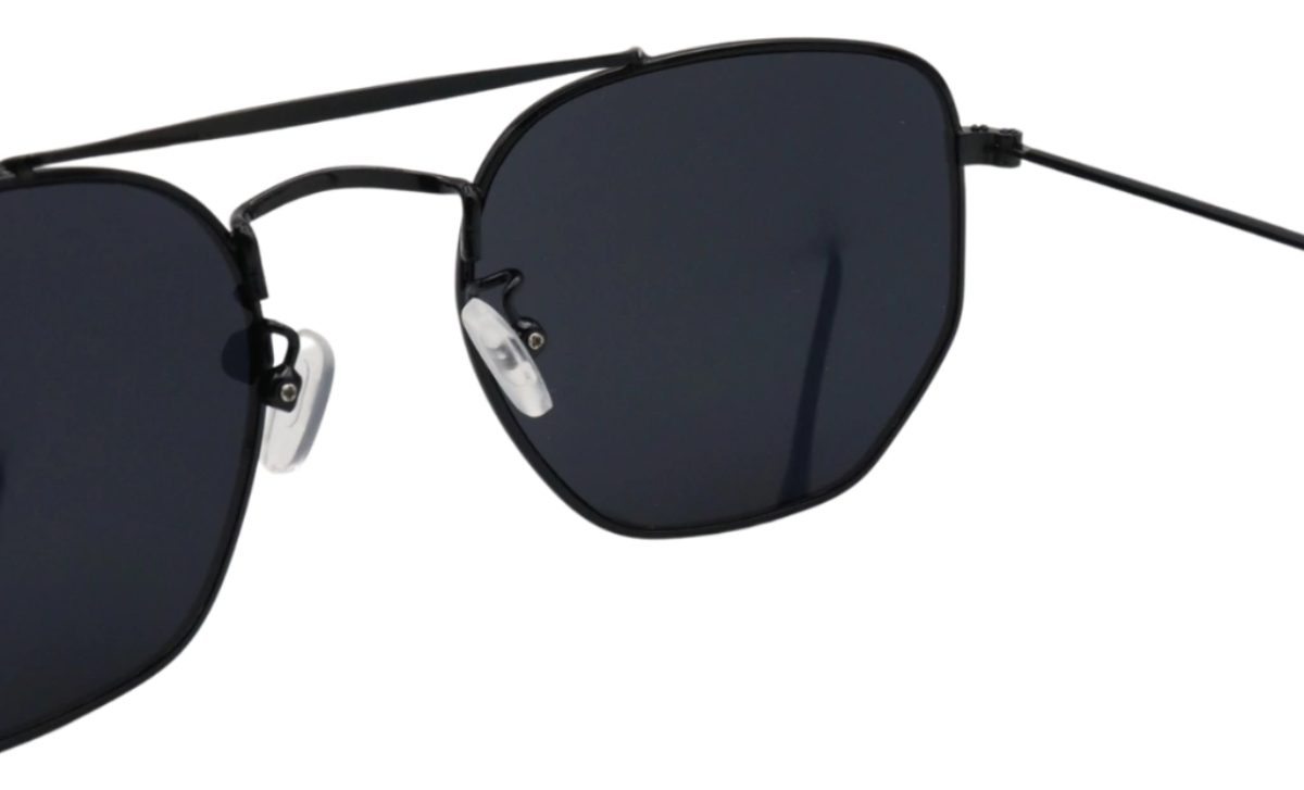 Óculos De Sol Hexagonal Feminino Premium Proteção Uv400