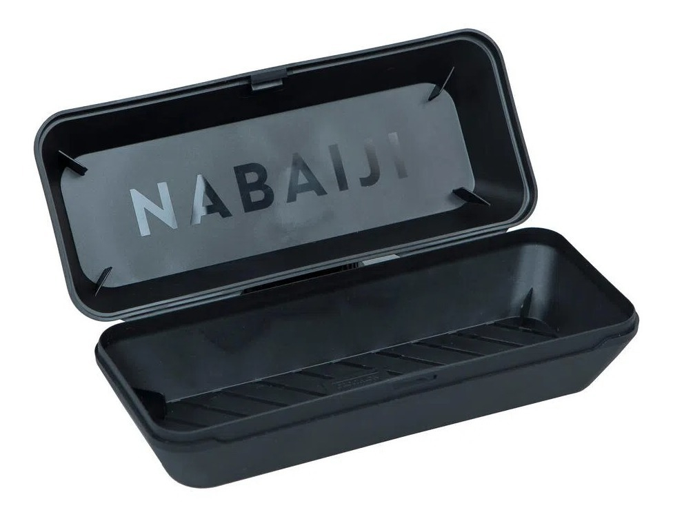 Estojo Caixa Transporte Para Óculos De Natação Cor Preto
