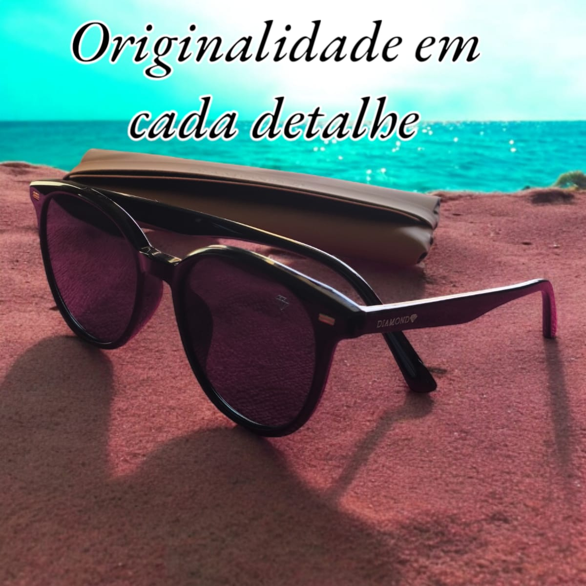 Óculos De Sol Feminino Proteção Uv400 Original