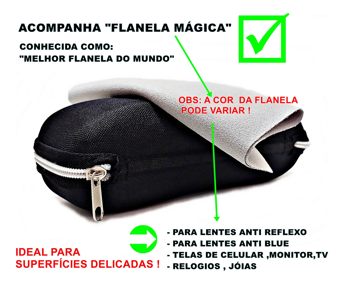 Caixinha Óculos De Grau Sol Capa Case Tecido Personalizado
