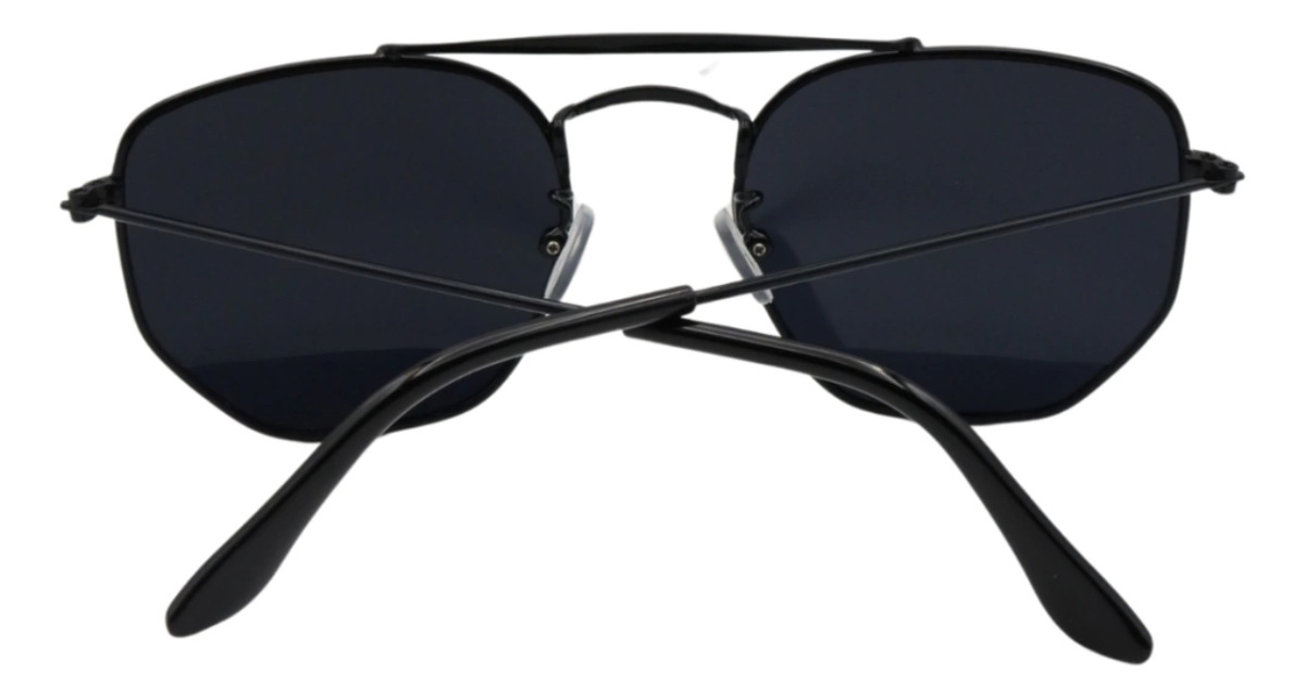 Óculos De Sol Hexagonal Feminino Premium Proteção Uv400