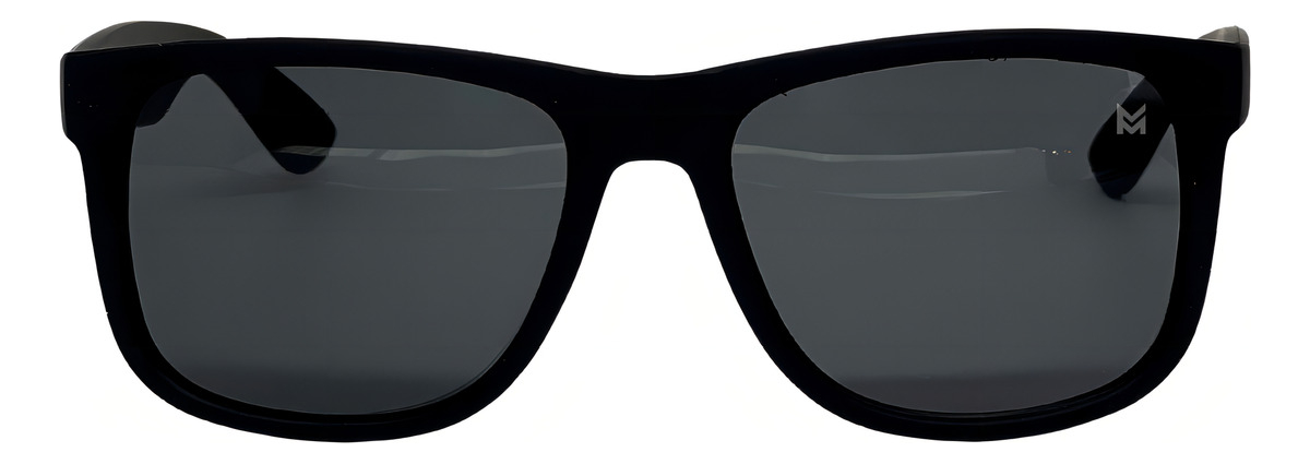 Óculos De Sol Masculino Quadrado com Proteção Uv400 Preto + Case