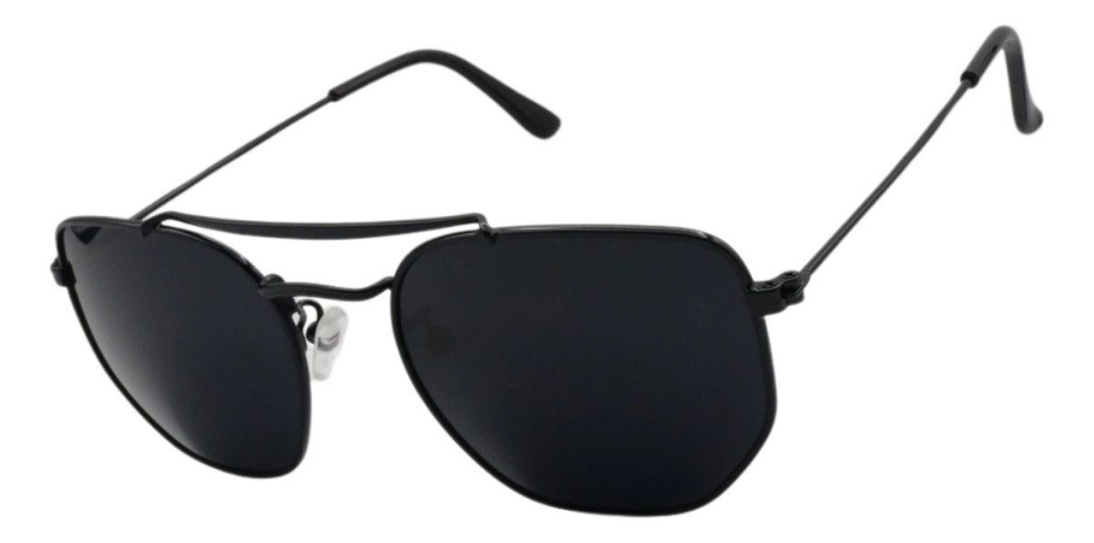 Óculos De Sol Hexagonal Feminino Premium Proteção Uv400