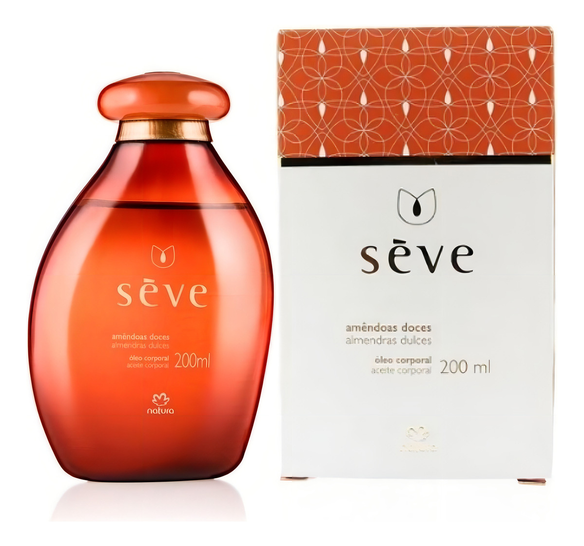 Óleo Corporal Amêndoas Doces Sève Natura 200ml