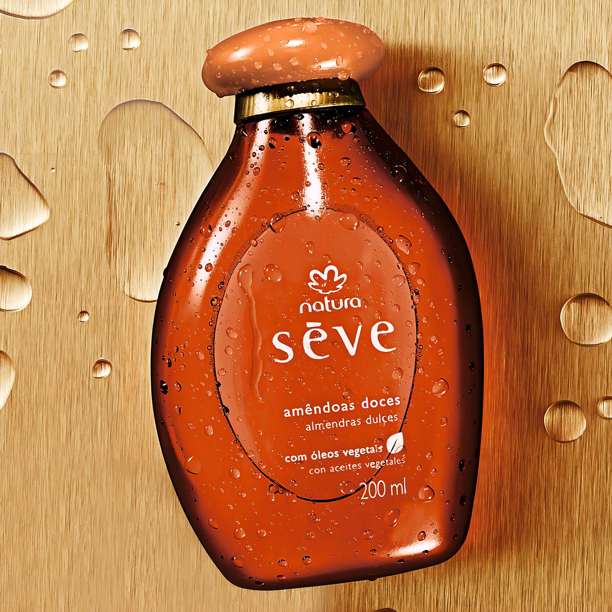 Óleo Corporal Amêndoas Doces Sève Natura 200ml